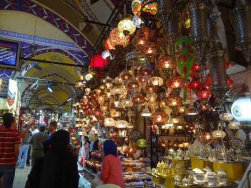 Lamps at the Grand Bazaar