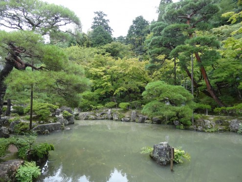 Garden at Ginkaku-ji