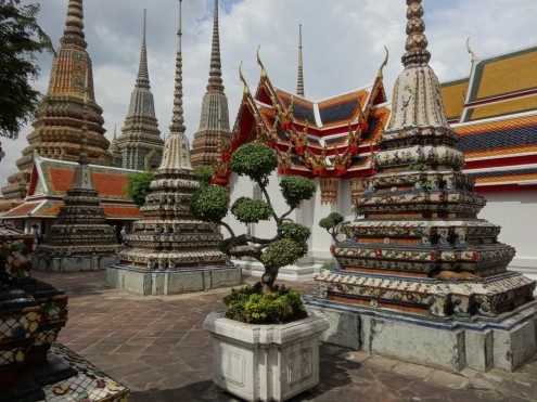 Stupas at Wat Pho